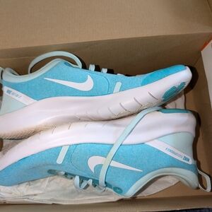 Nike Light Blue Athletic Shoes